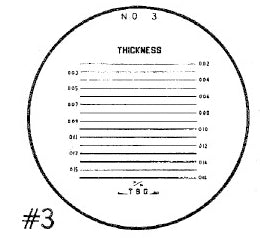 Individual Reticles for 7X Comparator