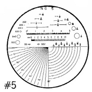 Individual Reticles for 7X Comparator