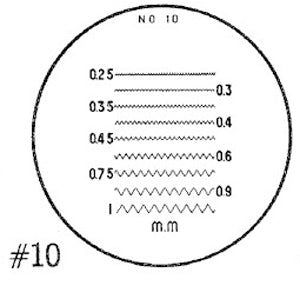 Individual Reticles for 7X Comparator