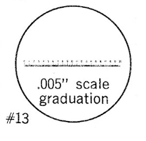 Individual Reticles for 7X Comparator