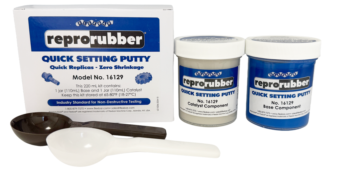 Reprorubber Putty Sample Kit Reprorubber® Putty Casting Material. Exotic Metrology-Grade Rubber ...