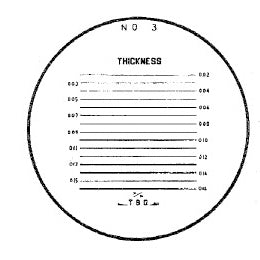 Reticle#3 (10x Comparator)