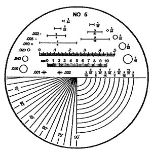 Reticle#5 (10x Comparator)