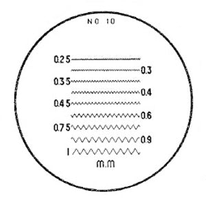 Reticle#10 (10x Comparator)