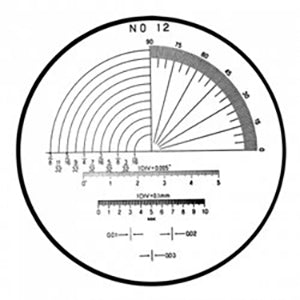 Reticle#12 (10x Comparator)