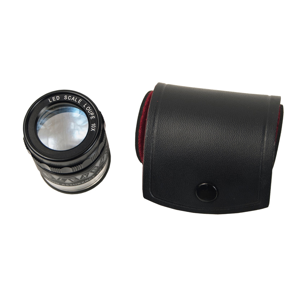 10X LED Lighted Pocket Optical Comparator