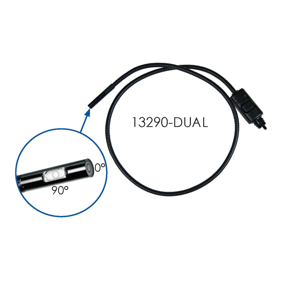 Flex-Bore™ Dual View Camera Head