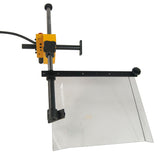 3-Axis Universal Mount Interlocked Visorguard Guards (Wing-Shaped Shields)