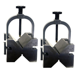 Precision Vee Blocks with Clamps (Pair)