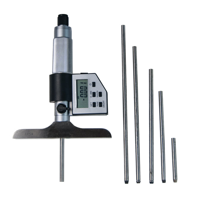 IP54 Digital depth Micrometer Set