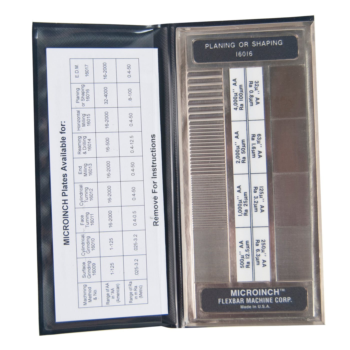 Microinch™ Comparator Plates — Flexbar Machine Corporation