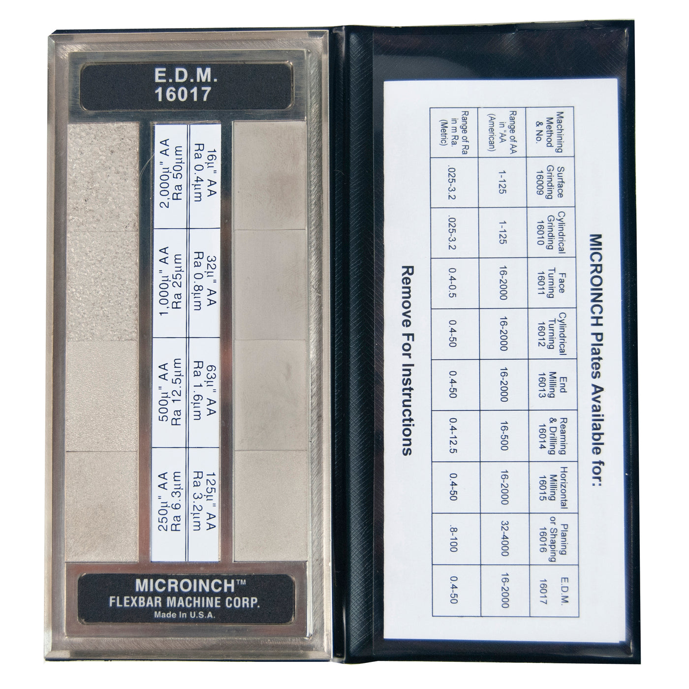 Micro Inch Comparator Microinch™ Comparator Plates — Flexbar Machine Corporation