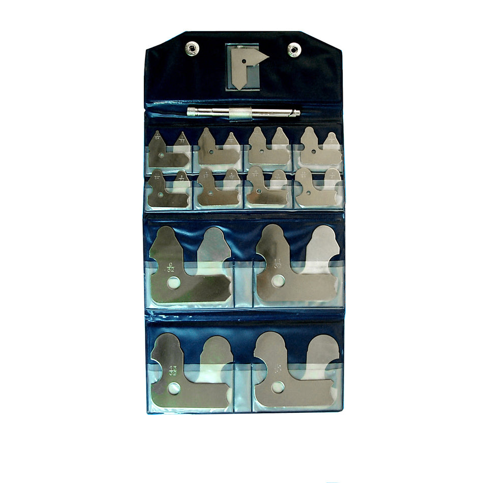 25 Piece Radius Gage Set