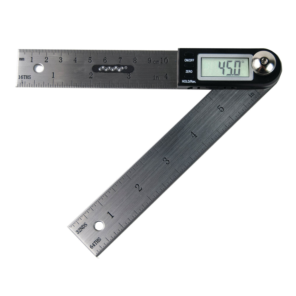 7" Digital Protractor and Rule