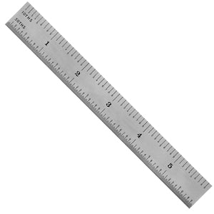 Flexible Steel Inch Rules